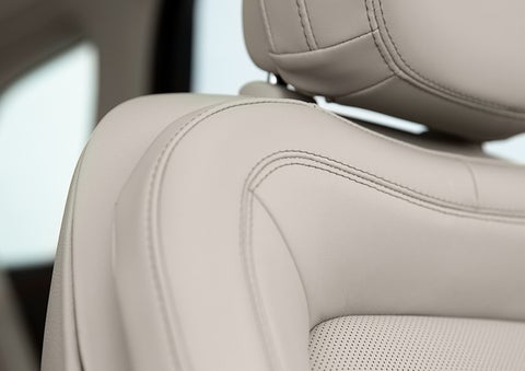 Fine craftsmanship is shown through a detailed image of front-seat stitching. | Performance Lincoln Bountiful in Bountiful UT